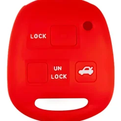 Silicone Key Fob Cover For Toyota 3 Buttons Remote Head Key
