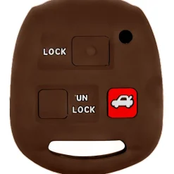 Silicone Key Fob Cover For Toyota 3 Buttons Remote Head Key
