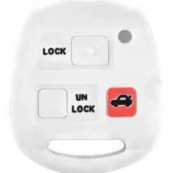 Silicone Key Fob Cover For Toyota 3 Buttons Remote Head Key