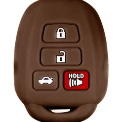 Silicone Key Fob Cover For Toyota 4 Buttons Remote Head Key