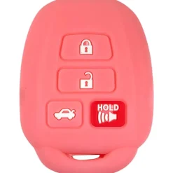 Silicone Key Fob Cover For Toyota 4 Buttons Remote Head Key