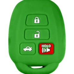 Silicone Key Fob Cover For Toyota 4 Buttons Remote Head Key