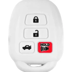 Silicone Key Fob Cover For Toyota 4 Buttons Remote Head Key