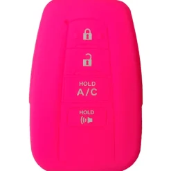 Silicone Key Fob Cover For Toyota 4 Buttons Smart Key Remote