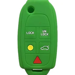 Silicone Key Fob Cover For Volvo 5 Buttons Flip Key Remote