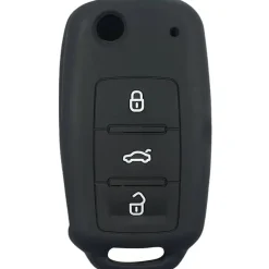 Silicone Key Fob Cover For VW 4 Buttons Flipkey Remote