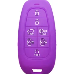 Silicone Protective Cover For Hyundai 7 Buttons Smart Key Remote