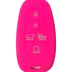 Silicone Protective Cover for Hyundai 5 Buttons Smart Key Remote