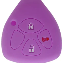 Silicone Protective Key Fob Cover For Toyota/Scion 3 Buttons Remote Head Key