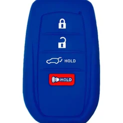 Silicone Protective Key Fob Cover For Toyota 4 Buttons Smart Key Remote