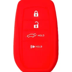 Silicone Protective Key Fob Cover For Toyota 4 Buttons Smart Key Remote
