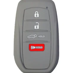 Silicone Protective Key Fob Cover For Toyota 4 Buttons Smart Key Remote