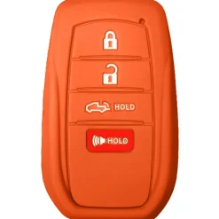 Silicone Protective Key Fob Cover For Toyota 4 Buttons Smart Key Remote
