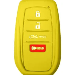 Silicone Protective Key Fob Cover For Toyota 4 Buttons Smart Key Remote