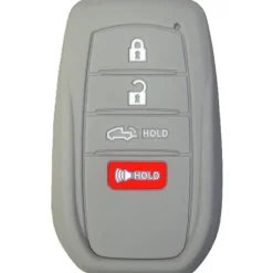 Silicone Protective Key Fob Cover For Toyota 4 Buttons Smart Key Remote