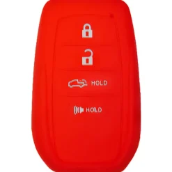 Silicone Protective Key Fob Cover For Toyota 4 Buttons Smart Key Remote