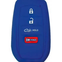 Silicone Protective Key Fob Cover For Toyota 4 Buttons Smart Key Remote