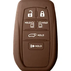 Silicone Protective Key Fob Cover For Toyota 6 Buttons Smart Key Remote