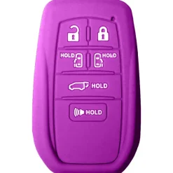 Silicone Protective Key Fob Cover For Toyota 6 Buttons Smart Key Remote