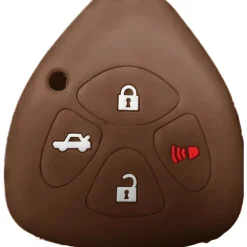 Silicone Protective Key Fob Cover For Toyota/Scion 4 Buttons Remote Head Key