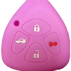 Silicone Protective Key Fob Cover For Toyota/Scion 4 Buttons Remote Head Key
