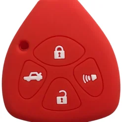 Silicone Protective Key Fob Cover For Toyota/Scion 4 Buttons Remote Head Key