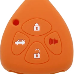 Silicone Protective Key Fob Cover For Toyota/Scion 4 Buttons Remote Head Key