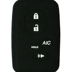 Silicone Protective Key Fob Cover For Toyota 4 Buttons Smart Key Remote
