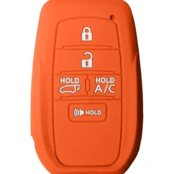 Silicone Protective Key Fob Cover For Toyota 5 Buttons Smart Key Remote