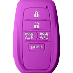 Silicone Protective Key Fob Cover For Toyota 5 Buttons Smart Key Remote