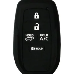 Silicone Protective Key Fob Cover For Toyota 5 Buttons Smart Key Remote