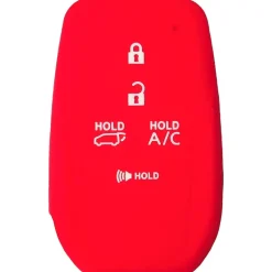 Silicone Protective Key Fob Cover For Toyota 5 Buttons Smart Key Remote