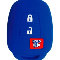 Silicone Protective Key Fob Cover For Toyota 3 Buttons Remote Head Key