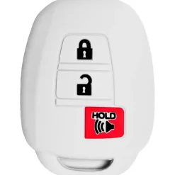 Silicone Protective Key Fob Cover For Toyota 3 Buttons Remote Head Key