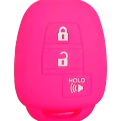 Silicone Protective Key Fob Cover For Toyota 3 Buttons Remote Head Key