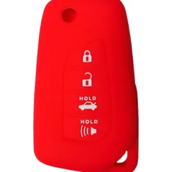 Silicone Protective Key Fob Cover For Toyota 4 Buttons Flipkey Remote