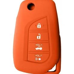 Silicone Protective Key Fob Cover For Toyota 4 Buttons Flipkey Remote