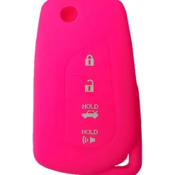 Silicone Protective Key Fob Cover For Toyota 4 Buttons Flipkey Remote