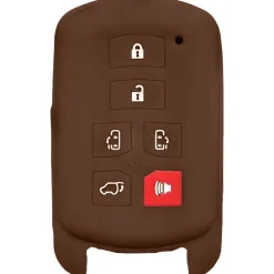 Silicone Protective Key Fob Cover For Toyota 6 Buttons Smart Key Remote