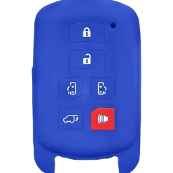 Silicone Protective Key Fob Cover For Toyota 6 Buttons Smart Key Remote