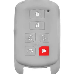 Silicone Protective Key Fob Cover For Toyota 6 Buttons Smart Key Remote