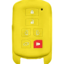 Silicone Protective Key Fob Cover For Toyota 6 Buttons Smart Key Remote
