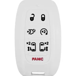 Silicone Protective Key Fob Cover For Chrysler 7 Buttons Smart Key Remote