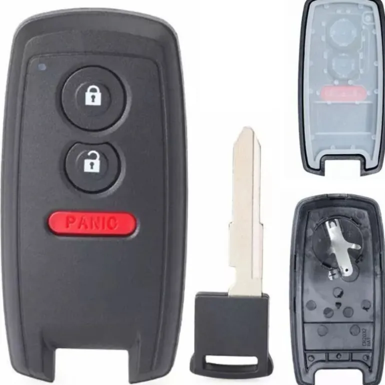 Suzuki 3 Buttons Replacement Case Shell for PN: 37172-64J00, FCC: KBRTS003