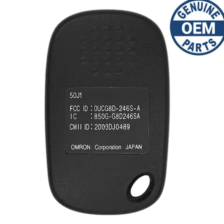 2004 Suzuki Grand Vitara Remote FCC ID: OUCG8D-246S-A PN: 37182-50J10