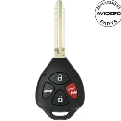 2012 Toyota Avalon Remote Head Key PN: 89070-02270