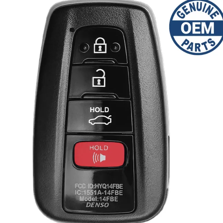 2019 Toyota Avalon Smart Key Fob PN: 8990H-07010