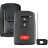 Toyota 3 Button Smart Key Replacement Case HYQ14FBA