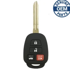 2012 Toyota Camry Remote Head Key G Chip FCC: HYQ12BDM PN: 89070-06420