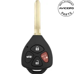 2010 Toyota Camry Remote Head Key PN: 89070-06650, 89070-06500